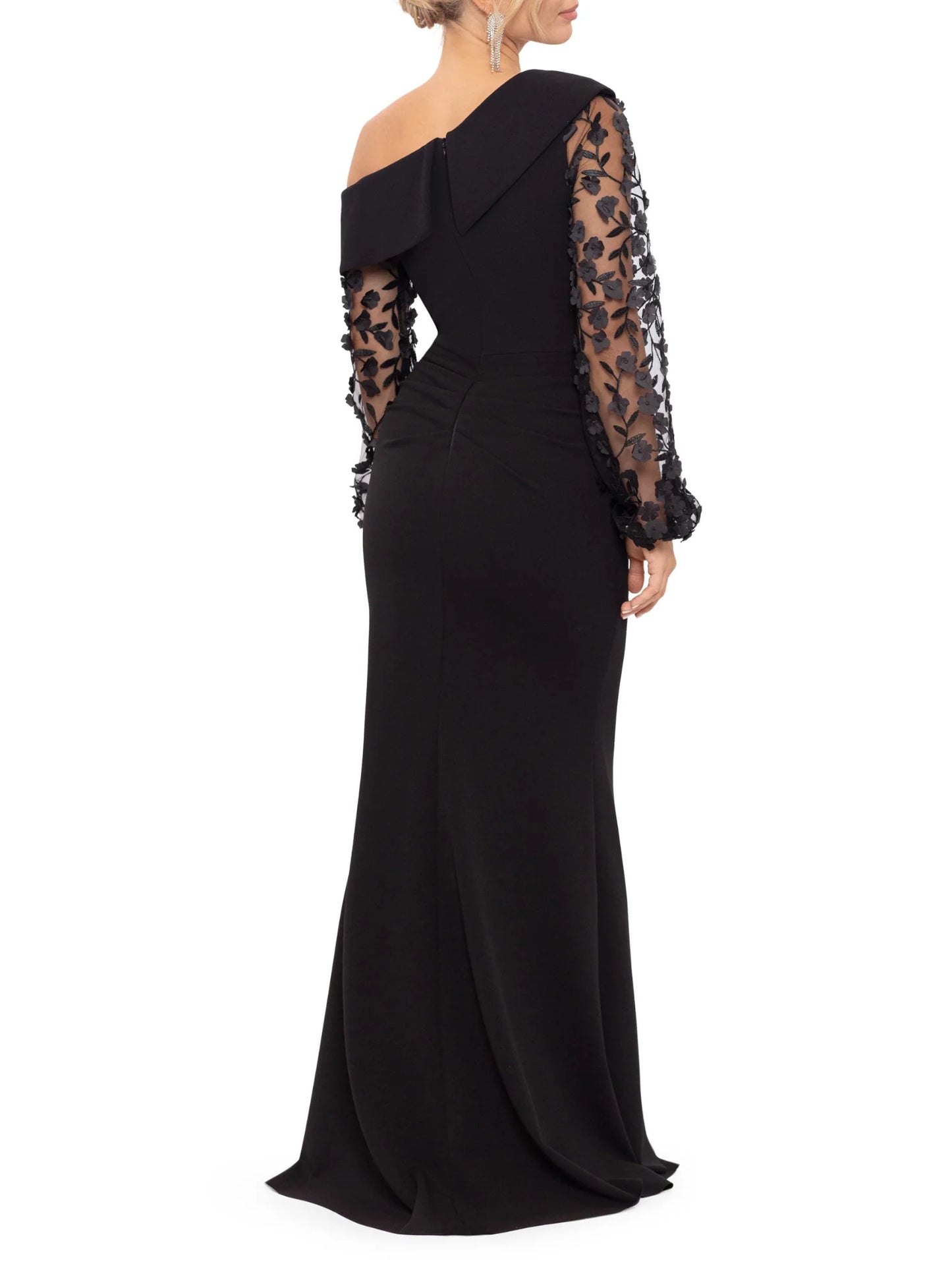 Mermaid/Trumpet One-shoulder Floor-Length Mother Of The Bride & Groom Dresses with Applique