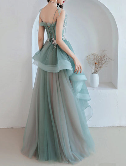 Fashion new net red banquet annual meeting evening dress aura host long dress skirt female fairy dream dress to impress