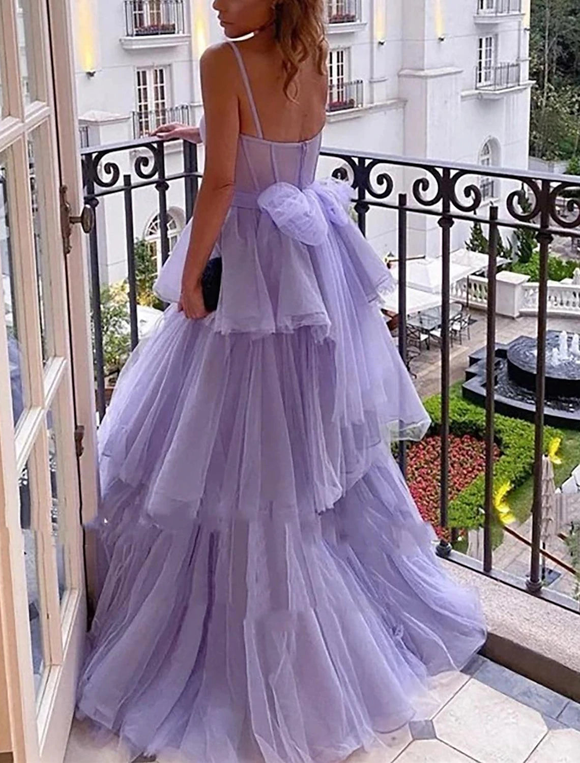 Ball Gown Prom Dresses Vintage Dress Formal Wedding Guest Floor Length Sleeveless Sweetheart Tulle Backless with Pleats Ruched dress to impress