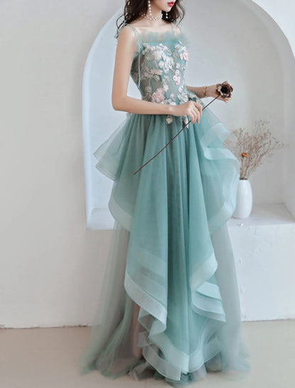 Fashion new net red banquet annual meeting evening dress aura host long dress skirt female fairy dream dress to impress